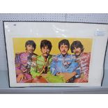 Beatles - Sgt Peppers souvenir poster, issued by The Beatles Fan Club.