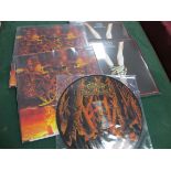 Five Brand New Death Metal LP's, The Few Against Many - SOT, (picture disc), Take Over and Destroy -