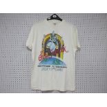 Original Live Aid T-shirt, purchased from Live Aid Wembley in 1985, size medium.