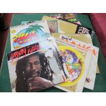 Reggae Interest LP's, twenty seven in this collection featuring Gregory Issacs, Bob Marley and The