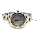 Tag Heuer; A Modern Ladies 'Link' Wristwatch, WJF1352, the signed circular dial with line markers,