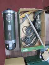 A Circa 1930's Art Deco Style Electrolux 'Hoover', with a green mottled bakelite end cover and all