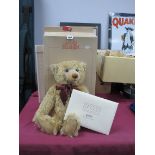 A Steiff Collectors 2000 Teddy Bear 'Fartausend Teddybar Blond 43' No 12108, with German certificate