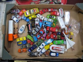 Diecast Models, including Corgi Concorde, Matchbox Hovercraft, etc:- One Box.