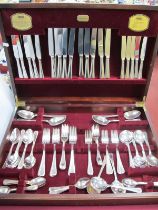 Viners Beadware Cutlery, of eighty eight pieces, in canteen.