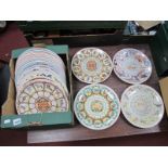 Wedgwood Calendar Plates (21):- One Box