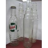 Three Esso Lube Oil Bottles, Castrol example (4).