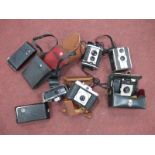 Cameras - Kodak, Soho, Coronet, Halina etc (8):- One Box.