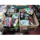 Parkside Electronic Tools and Tools Boxes, to include airbrush set, hot glue gun, soldering station,