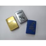 Zippo Lighters - Blue Millennium, Bulgaria, brass. (3) [694211]