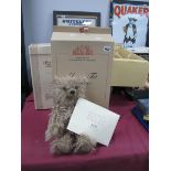 A Steiff Collectors Teddy Bear, 'Grizzly Ted' limited edition 1851/2000 with certificate and