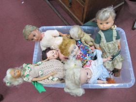 Dolls - A Quantity of Mid to Late XX Century Dolls, clothes and sizes vary:- One Box [567771]