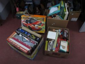 Action Man Red Ranger, Star Trek, Spirograph, Totopoly, many other games, microscopes, etc.