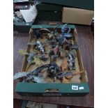 Fantasy Dragons Figures, approximately twelve:- One Box.