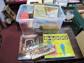 Juvenalia: 1960's and earlier children's games, including Cluedo, The House That Jack Built, Mah-