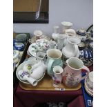 A Large Collection of c.1960's Radford Pottery, including vases, jugs, ewer, posy bowl and other