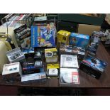 Various Boxed Security Cameras, motion sensor lighting and burglar deterrents (untested sold for
