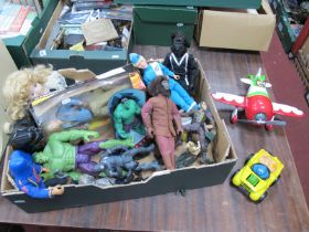 Children's Toys and Action Figures, to include boxed Hannibal from the A Team, others from Star