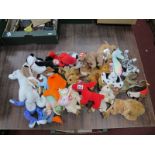 Ty Beanie Babies Soft Plush Animal Toys. with tags approximately 3.7kg:- One Box