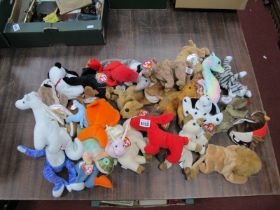 Ty Beanie Babies Soft Plush Animal Toys. with tags approximately 3.7kg:- One Box