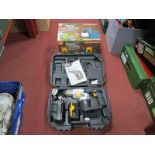 Macallister Magnesium Cordless Nailer, Mylek paint sprayer, (untested sold for parts only), (2).