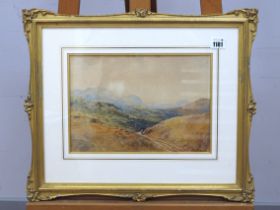 ATTRIBUTED TO EDMUND MORISON WIMPERIS (1835-1900) Vale Near Dolgelly, watercolour, unsigned, 20.5