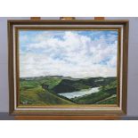 BILL KIRBY (Sheffield Artist, b.1934) *ARR Ladybower Reservoir, Derwent, oil on board, signed