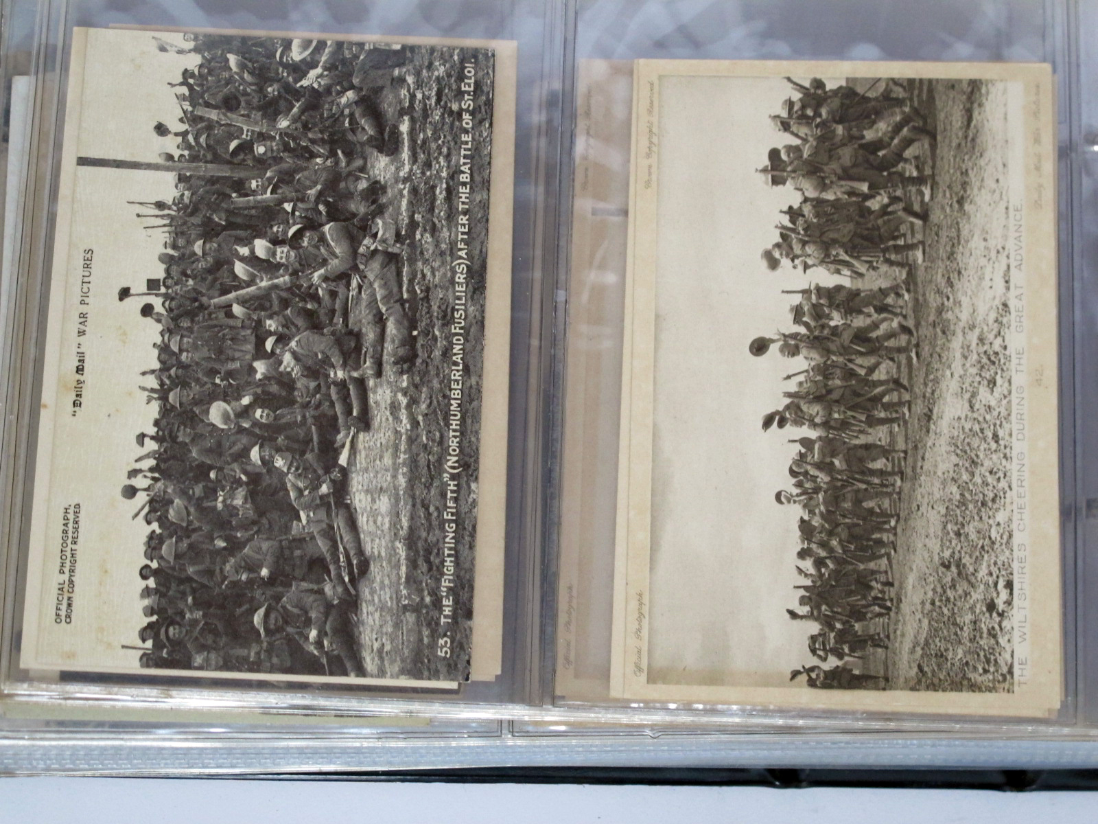 An Album of Early XX Century Picture Postcards of WWI Interest, to include: silks, poem cards, - Image 11 of 12