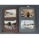 An Early XX Century Picture Postcard Album, to include: topographical views of Bridlington,