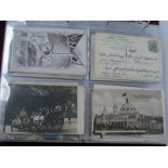 An Album of Early XX Century Photographs and Picture Postcards, to include: Royalty, topographical