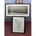 AFTER JOHN CARY (1755-1835) Map of Derbyshire, from the best Authorities, hand coloured, 52 x 37cm