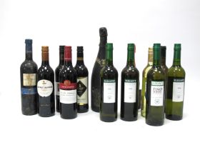 Wines - Assorted Collection of Red and White Wines, plus Freixenet. (13)