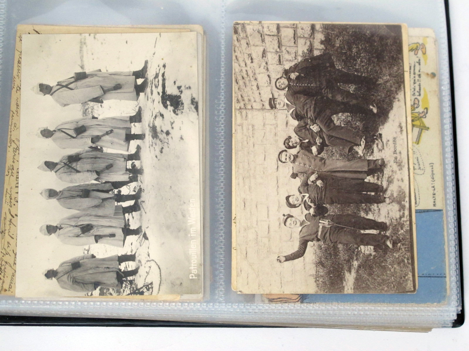 An Album of Early XX Century Picture Postcards of WWI Interest, to include: silks, poem cards, - Image 9 of 12