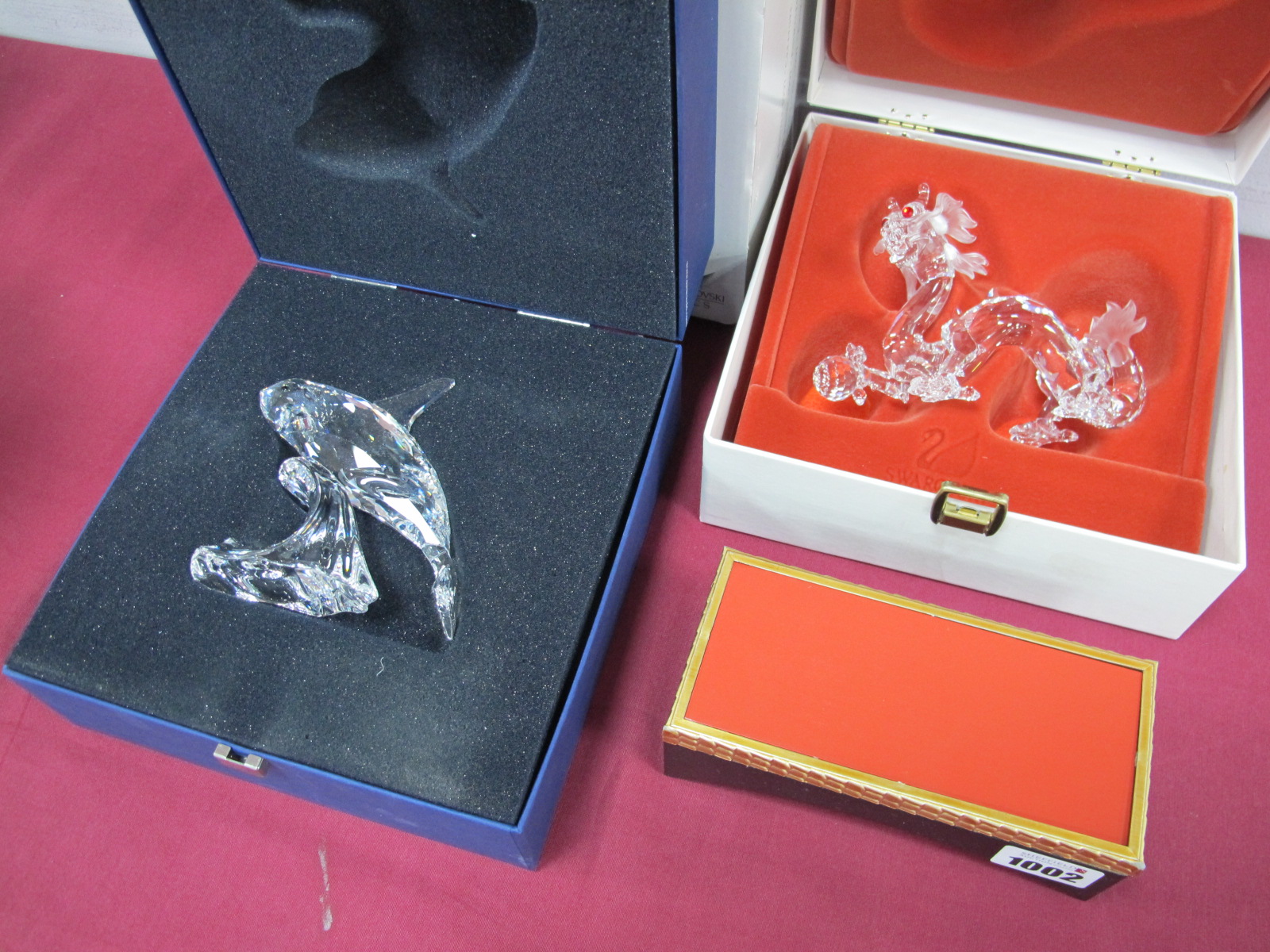 Swarovski Crystal 1997 Annual Edition 'The Dragon' from The Fabulous Creatures Series, with