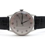 International Watch Company Schaffhausen; A Vintage Gent's Wristwatch, the signed dial with Arabic