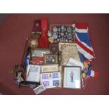 Selection of British Military, Police and Other Items, including Army cap badges, Catering Corps