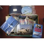 A Quantity of 'Take Off' Magazines, various periods, hardback Team Tornado, collectors plates, etc:-