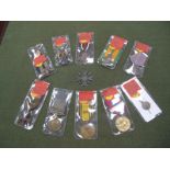 A Selection of Multi National Awards and Medals Covering Conflicts in The XX Century, including a