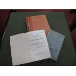 Post WWI RAF No 9 (Bombing) Squadron HMSO Books/Manuals, including Manual of Air Force Law (1921),