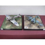 Two Boxed Staples & Vine Aircraft Models, comprising Hurricane prototype and Mosquito SB MK VI, with