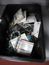 A Quantity of Mixed Modern Costume Jewellery:- One Box