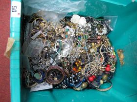 Assorted Costume Jewellery, including bangles, imitation pearls, bead necklaces, dress rings, etc :-