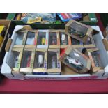 Fourteen Brumm Serie Oro Diecast Models, mostly to include #R37 Maserati HP 270, #R175 Mercedes Benz