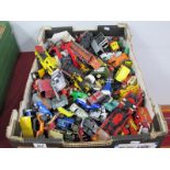A Quantity of Diecast, Plastic, Model Vehicles, by Corgi, Matchbox, Lledo and Other, playworn:-