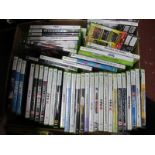 Approximately One Hundred Microsoft XBox 360 Games, including 007 Legends, Battlefield Bad Company