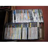 Approximately Ninety Sony Playstation 2 (PS2) Games, to include Pro Evolution Soccer 3, Formula