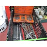 A Large Set of Mechanics Tools, sockets, Clark torque wrench, breaker bar, Draper bits, etc:- One