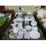 Royal Tudor Royalty Coffee Service and Table Ware, of thirty seven pieces, German coffee ware.