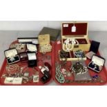 A Mixed Lot of Assorted Costume Jewellery, including bead necklaces, imitation pearls, earrings,