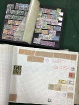 Two Binders of Stamps, mainly used from GB, Commonwealth and used, includes a post mark collection.